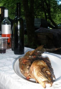 Slapnica-dimljeni šaran